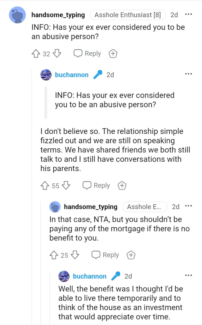 OP Says the Relationship Just Fizzled Out, but They Are Still Talking