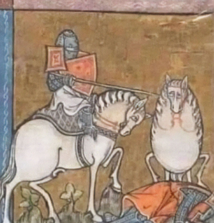 28. This horse doesn't really look like a horse...