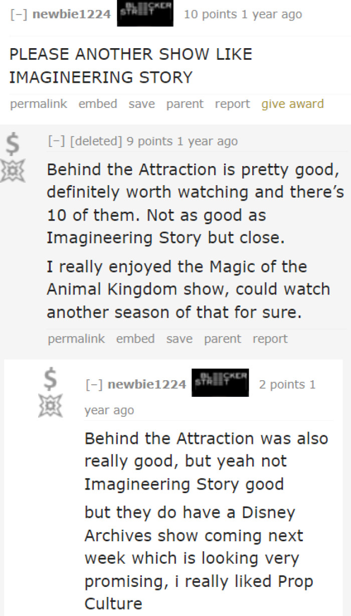 Maybe Disney+ also needs to expand its documentary library.