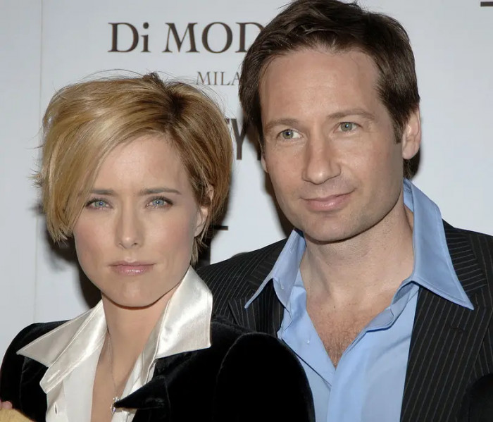 17. Téa Leoni and David Duchovny's marriage lasted for 17 years