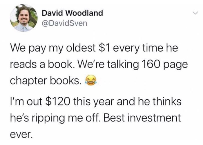 32. The best investment ever