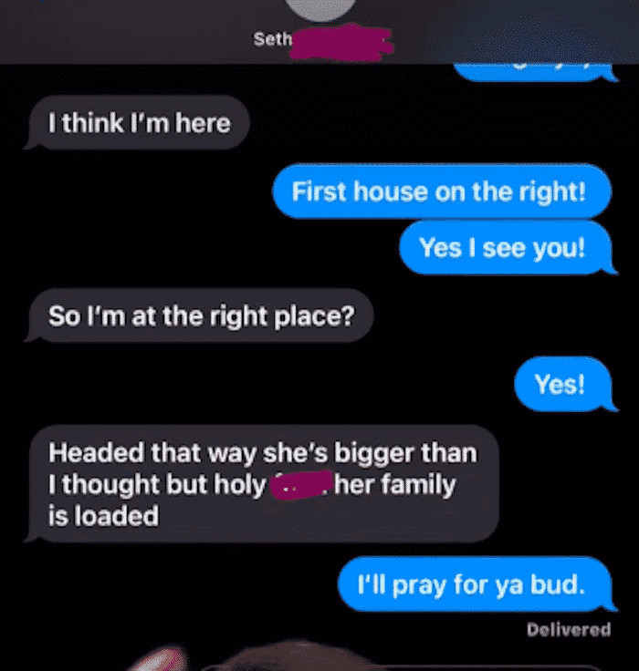 Wrong messages are pretty revealing