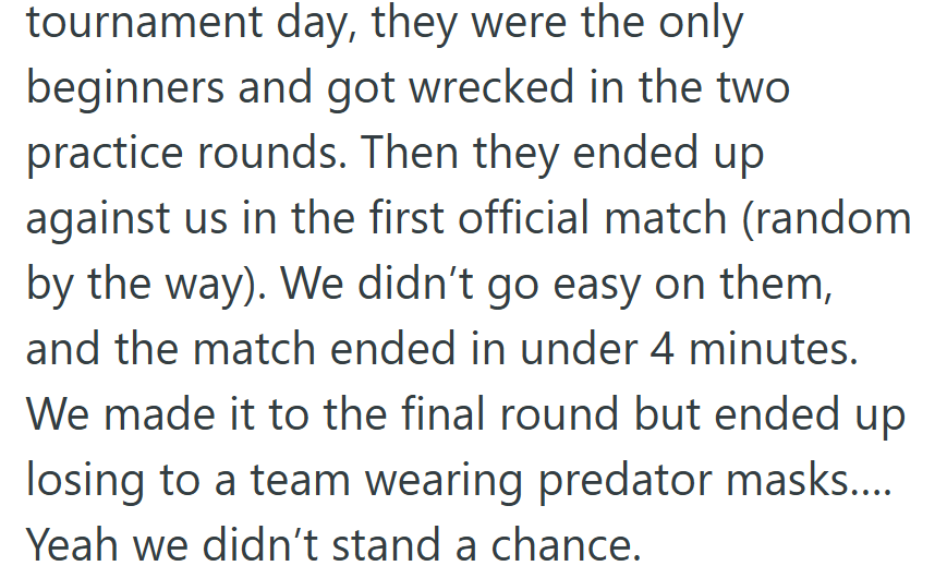 The matchup was pure bad luck — but once it started, mercy wasn’t part of the game plan.