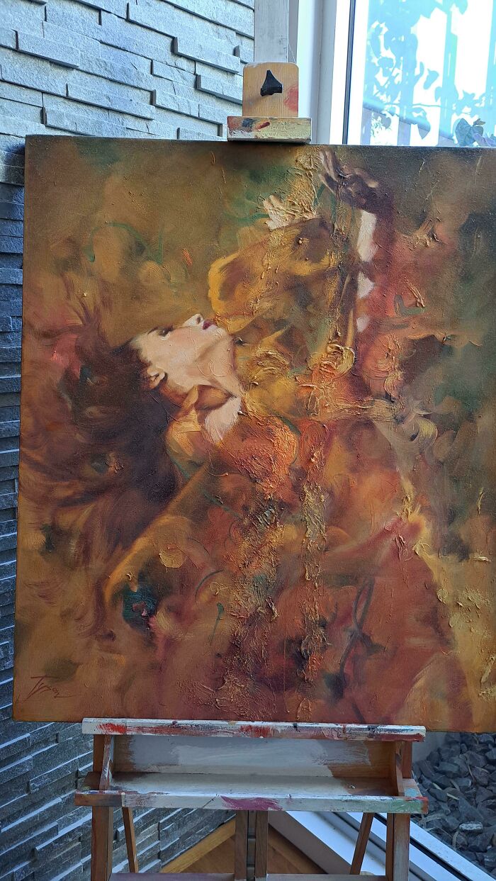 10. I May Have Ruined Christmas Lunch by Saying That I See a Dinosaur in My Brother-in-Law's Expensive Painting. Now It's All That Anyone Can See. Do You See It Too?