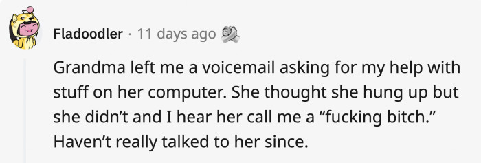 25. Love you too, granny