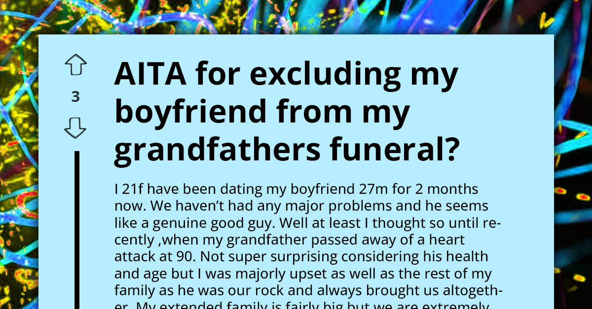 New Relationship Comes To Abrupt End As BF Shows His True Colors While Partner Was Grieving Great Loss