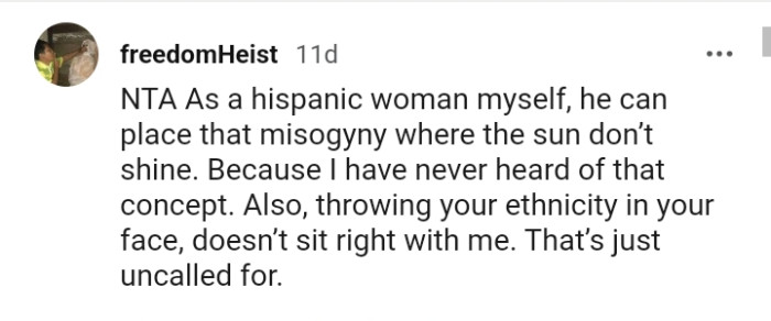 This Redditor has never heard of this concept