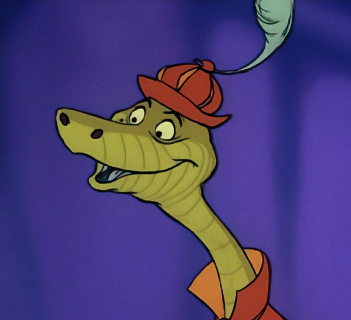 5. Sir Hiss (Robin Hood)