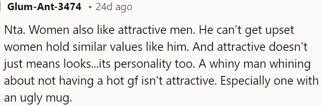 Attractiveness isn't solely about looks; personality matters too.