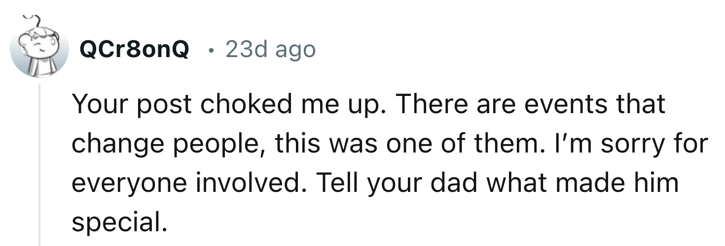 Such Hard Events Change People