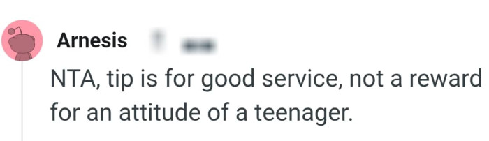 Tipping is for good service