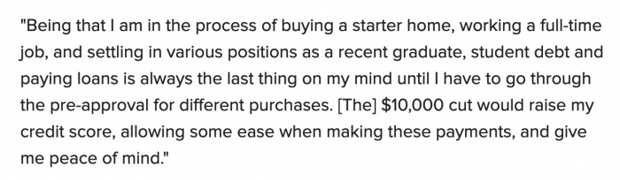 A better credit score means homeownership and stability.
