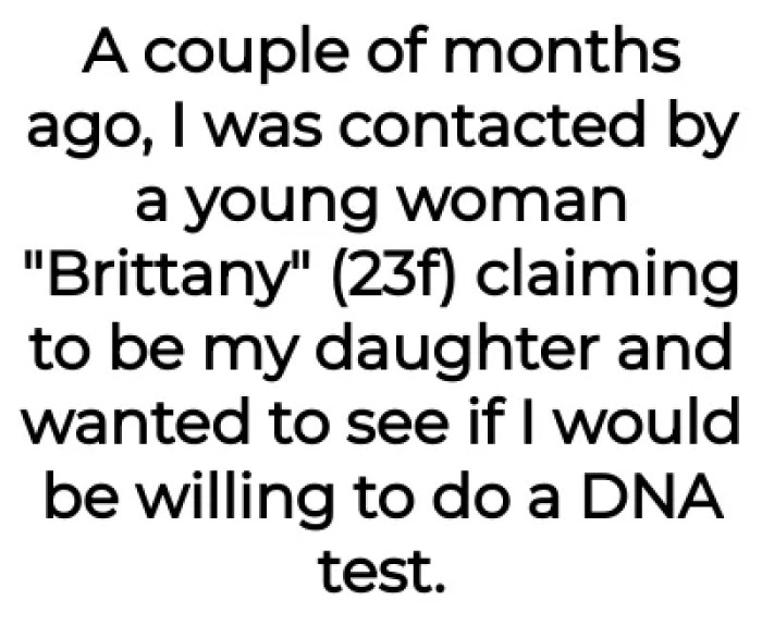Here's the plot twist: OP was contacted by a woman named 