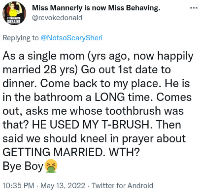 5. Kneel in prayer about getting married...