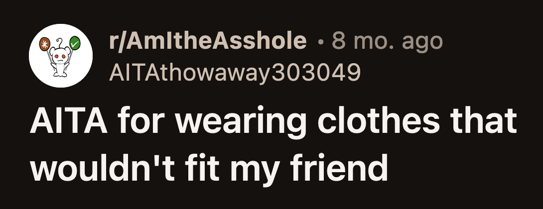 Sarah pulled OP aside when they arrived. She offered her a ride home so she could change. Sarah told OP to leave when she declined.