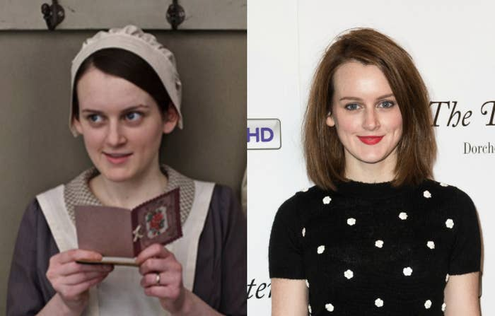 Sophie McShera plays the kind but naïve Daisy Mason in Downton Abbey