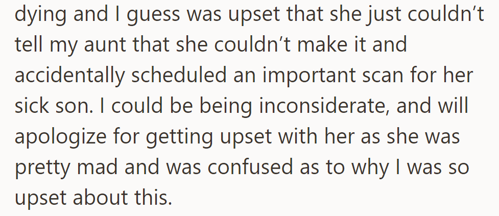 OP was upset over this...