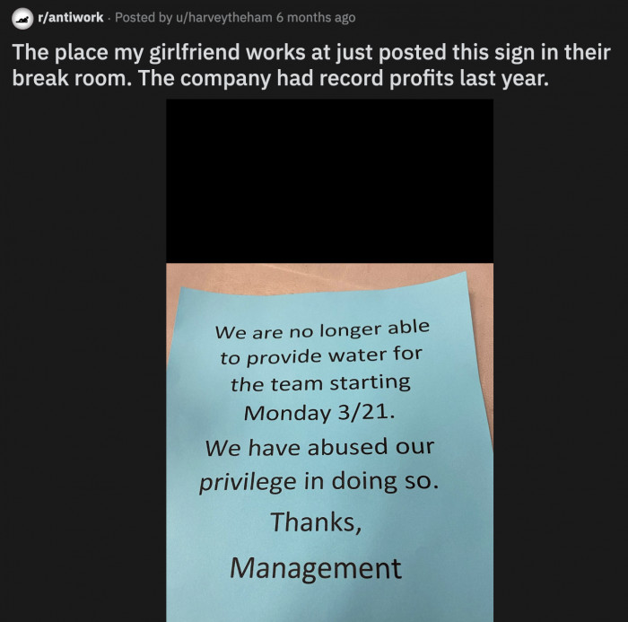 16. Ah, capitalism, it’s like drinking from a very expensive fountain.