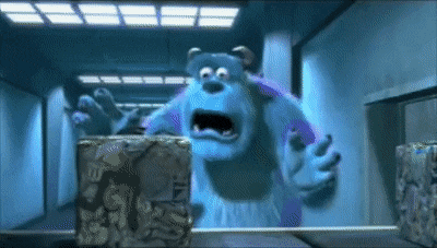 5. Monsters, Inc. (2001): Sulley's reaction when he thought Boo was crushed in the trash compactor.