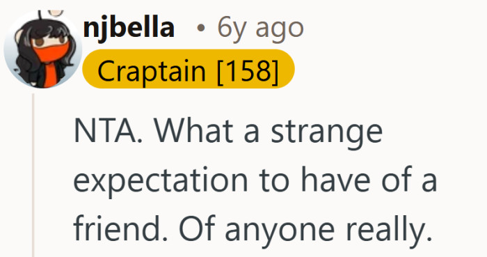 Friendship does not come with a co-signed loan agreement.
