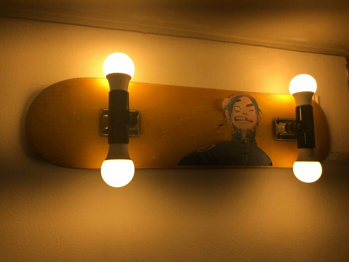 "Twin Lamp Socket For Skate Lamp I Mada!"