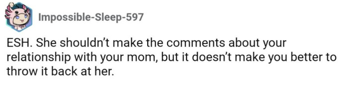 Two wrongs don't make a right