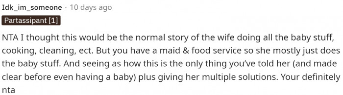 This is the first comment, and it got quite the response as many people agreed with them.