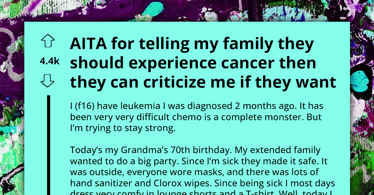 Cancer Warrior Blows Up At Relatives For Their Brash Insensitivity Towards Her Condition During Family Gathering