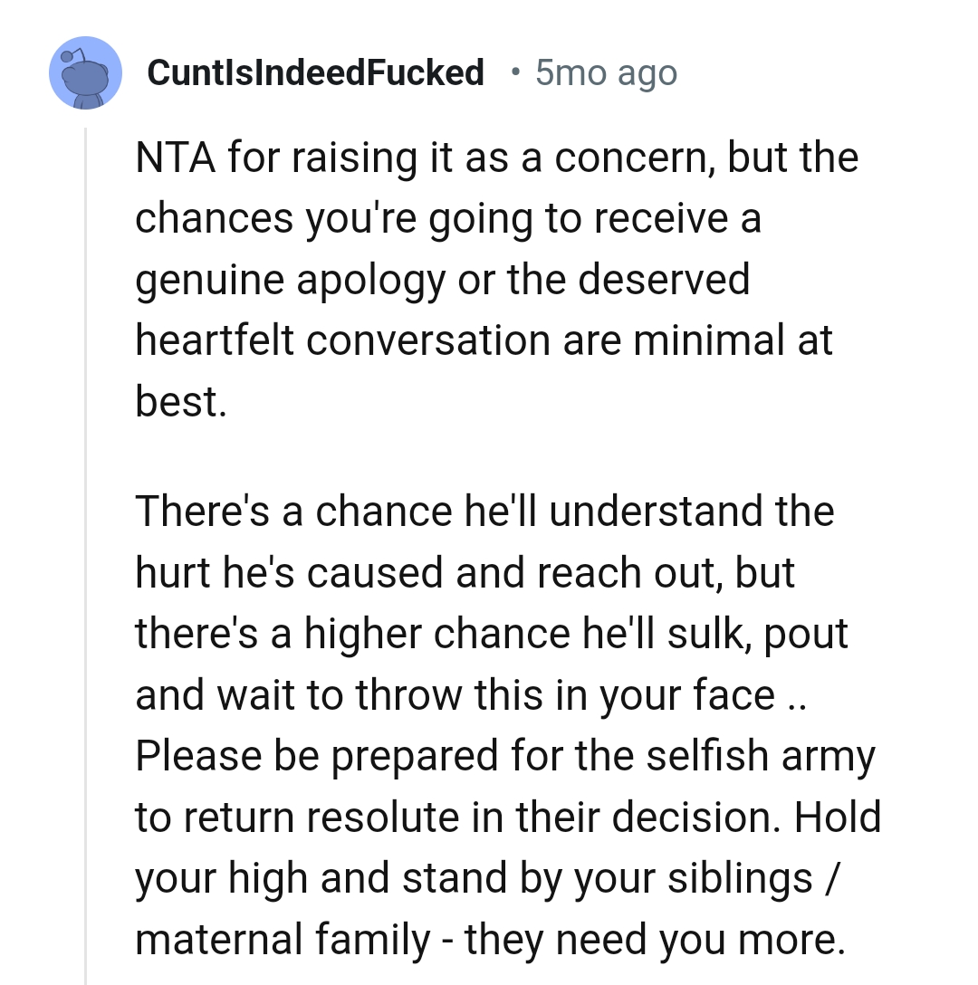 And the Comments Continue...