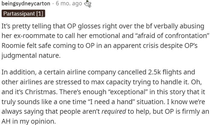 OP's refusal to assist paints her in a negative light, leading to the opinion that she is, in fact, the one at fault in this situation.