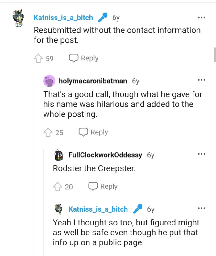 What He Gave for His Name Is Hilarious