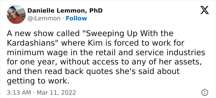 10. Sweeping Up With the Kardashians