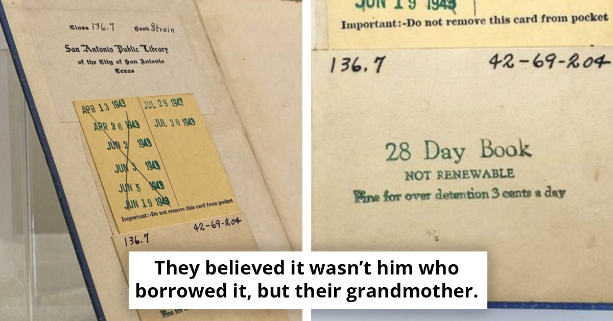 Lost for 82 Years: A Library Book Returns with a Heartbreaking Family Story