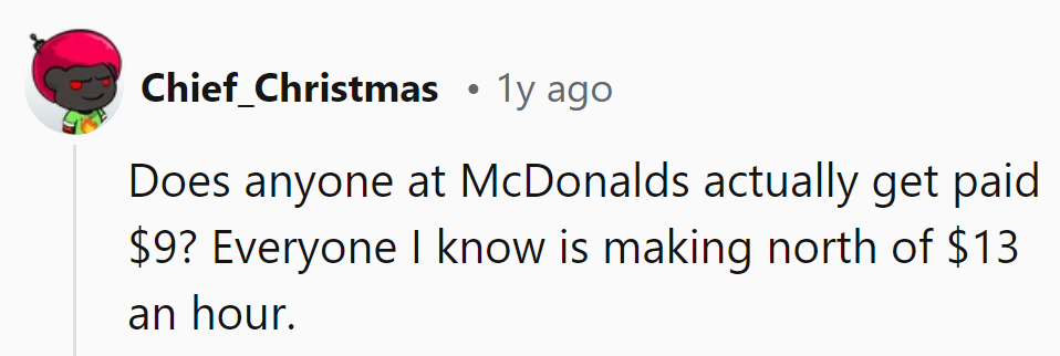 Seems like the only thing still at $9 at McDonald's is the nostalgia.