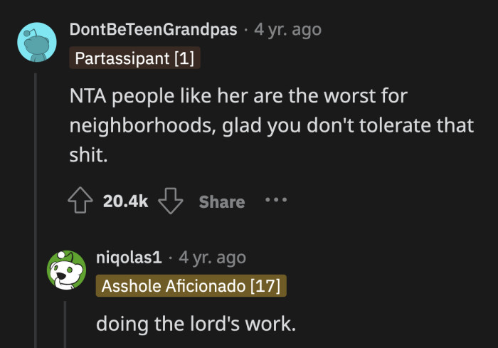 Angel Jessica probably believes she is also doing the Lord's work