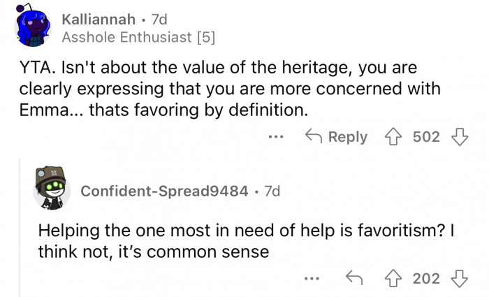 It's common sense to help people in need.