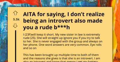 Family Gathering Erupts In Chaos As Woman Boldly Calls Out Sister-In-Law For Hiding Her Rudeness Behind ‘Introvert’ Tag