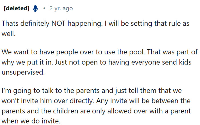 OP would like to have people over, but there would be some rules.