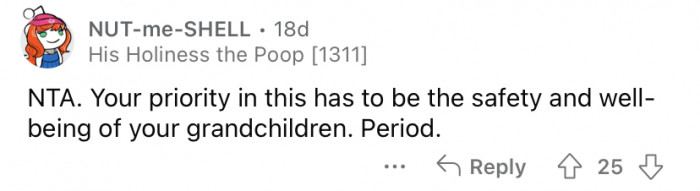 The boys are the priority.