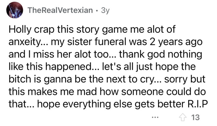 We would've all had a similar reaction in that situation.