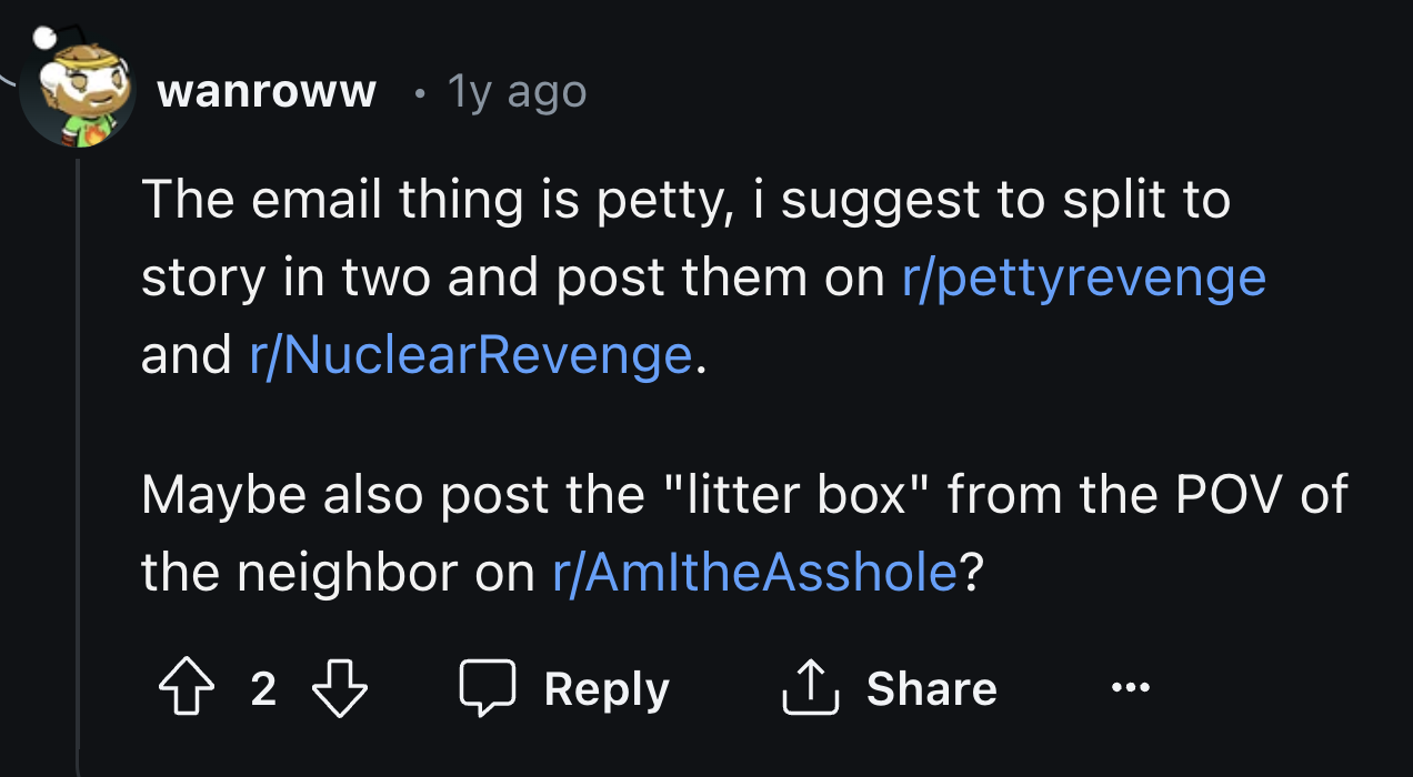 So many ways to share this...