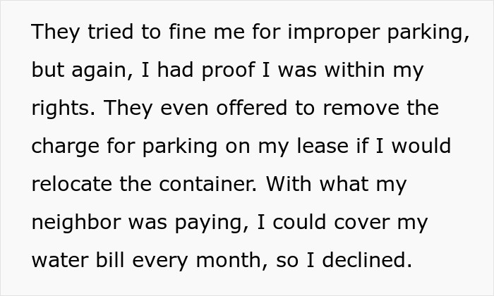 It Covered the OP's Water Bills