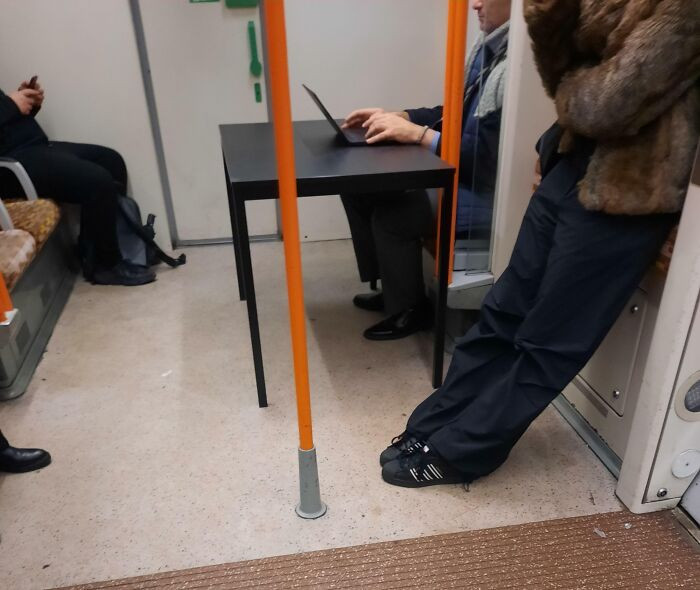 "Man's Got Big Office"