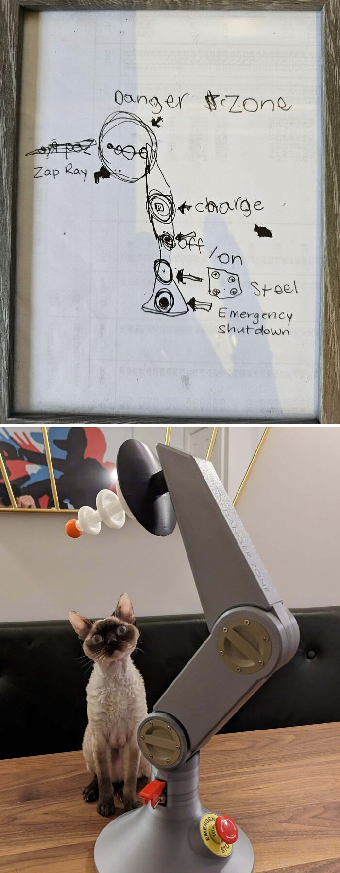 "My Friends Showed Me Their 7-Year-Old Son's Drawing. Two Months Later, I Surprised Him With The Real Thing"