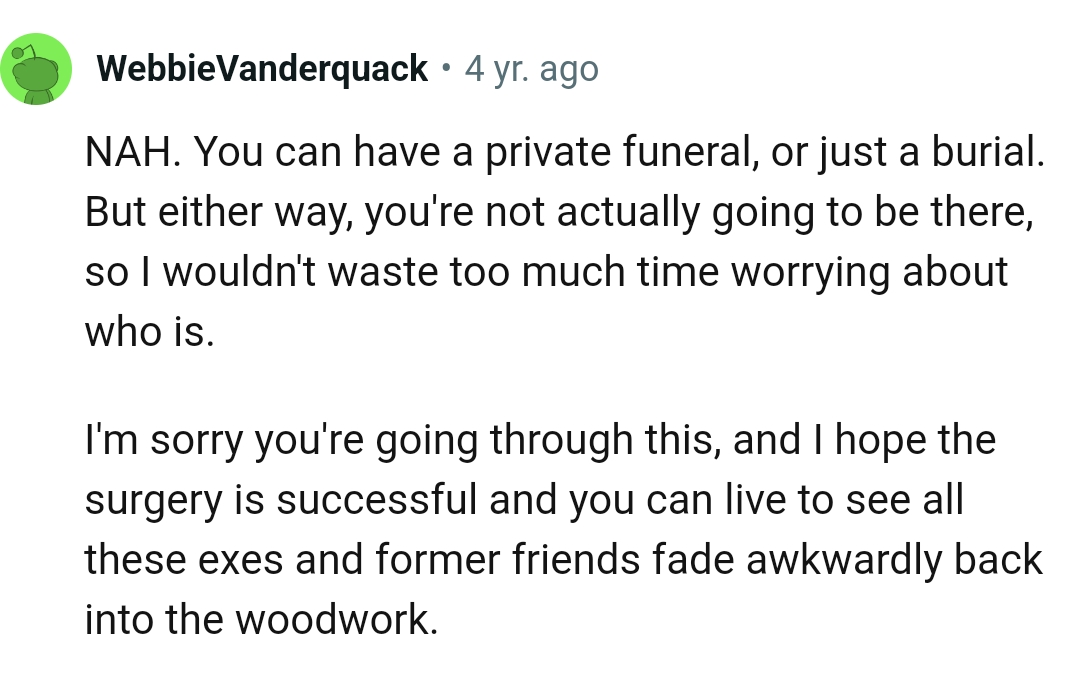 The OP shouldn't bother about it