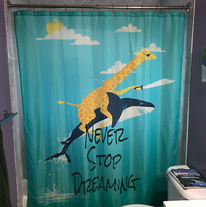 "I'm Not Single But Now I Have The Shower Curtain Of My Dreams"