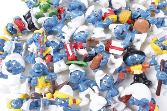 42. There is no such thing as having too many Smurf PVC figurines: