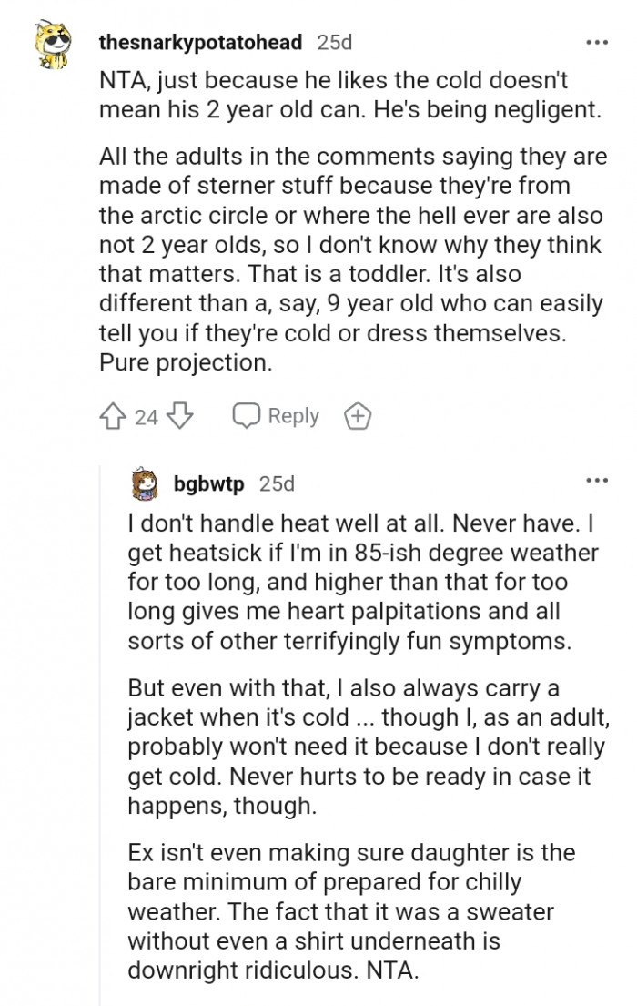 This Redditor doesn't know why they think that matters