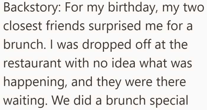 Being dropped off with zero information is either the start of a great story or the setup for one.