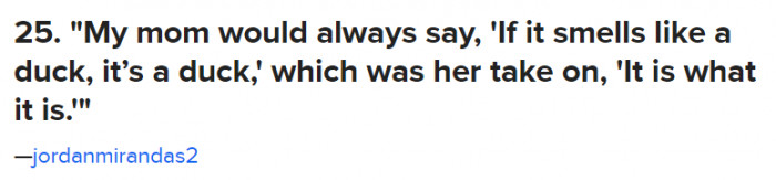 25. Well, that's a bit of an odd way to say that.